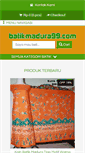 Mobile Screenshot of batikmadura99.com